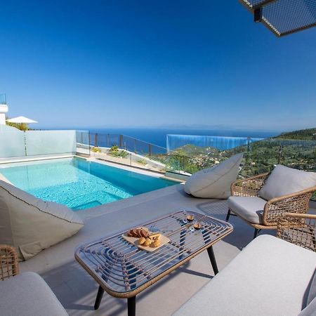Inorato - Luxury Villa With Private Swimming Pool Kalamitsi  Exterior photo